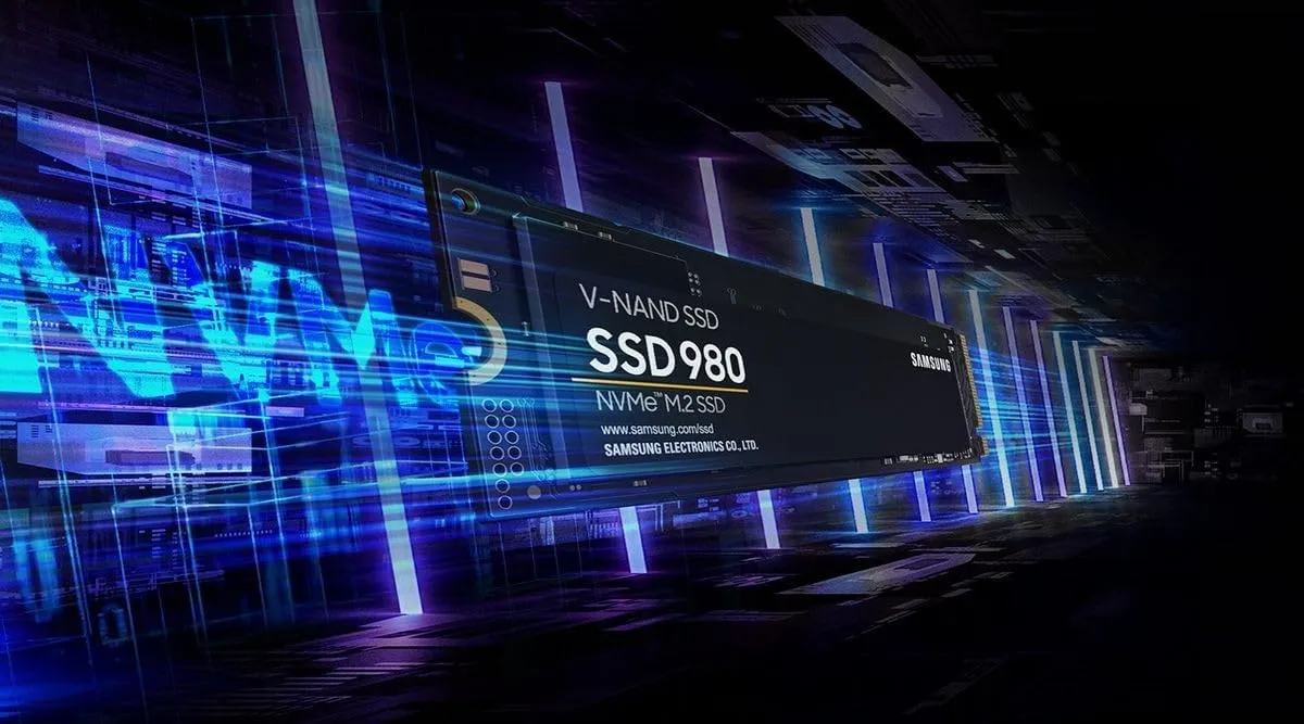 SAMSUNG 980 1000GB и 500GB